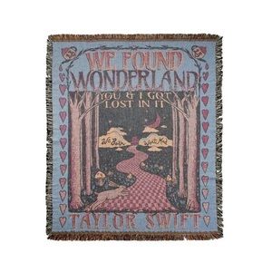 Taylor swift wonderland blanket